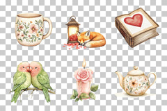 Sweet Cozy Moments Clipart Bundle - CraftNest - Digital Crafting and Art