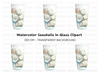 Seashell Tumbler Clipart Bundle