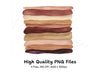 Skin Tone Swatches Clipart Bundle