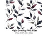 Elegant Leaves Clipart Bundle