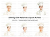 Diverse Chef Team Clipart Bundle