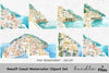 Amalfi Coast Clipart Bundle