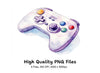 Gaming Controllers Clipart Bundle