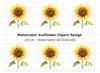 Sunflower Clipart Bundle