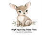 Cute Baby Bunny Clipart Bundle
