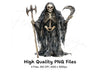 Grim Reaper Clipart Bundle