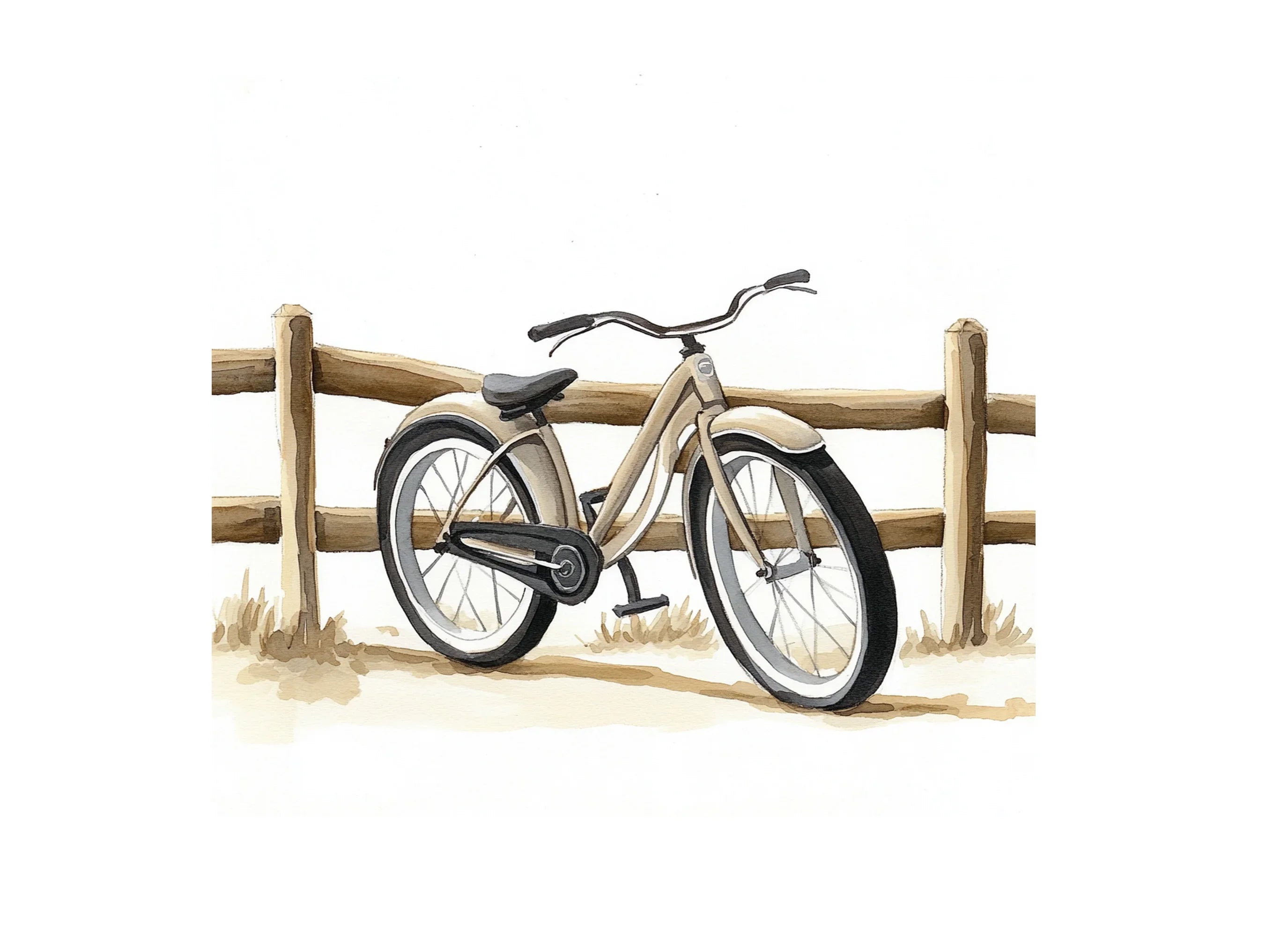 Vintage Bicycle Clipart Bundle