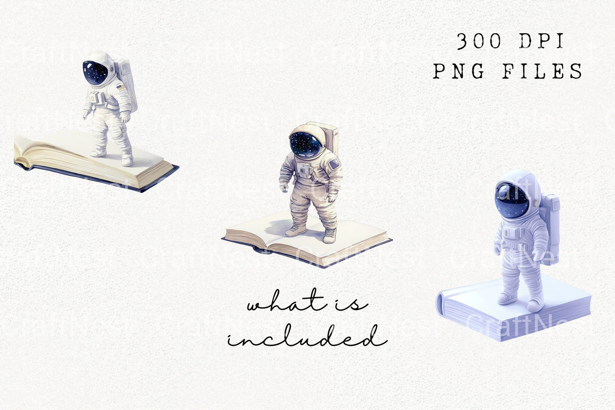 Astronaut On Clipart Planner