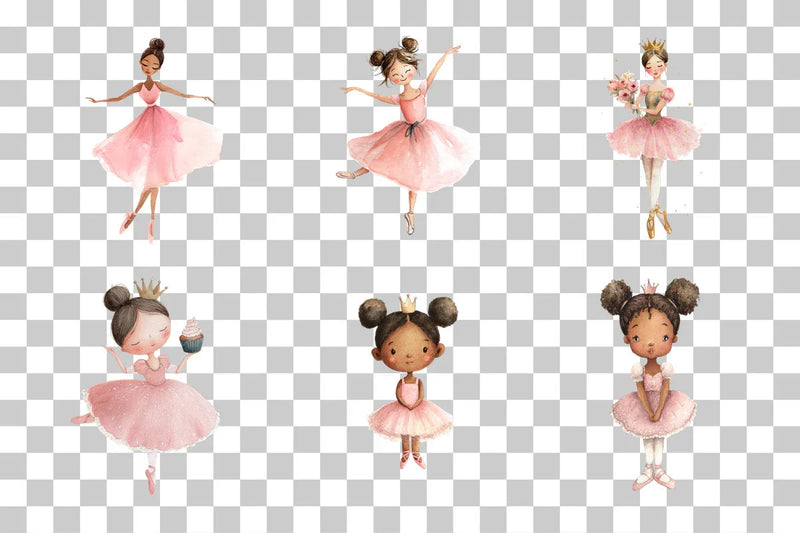 Ballerina Clipart Bundle - CraftNest - Digital Crafting and Art