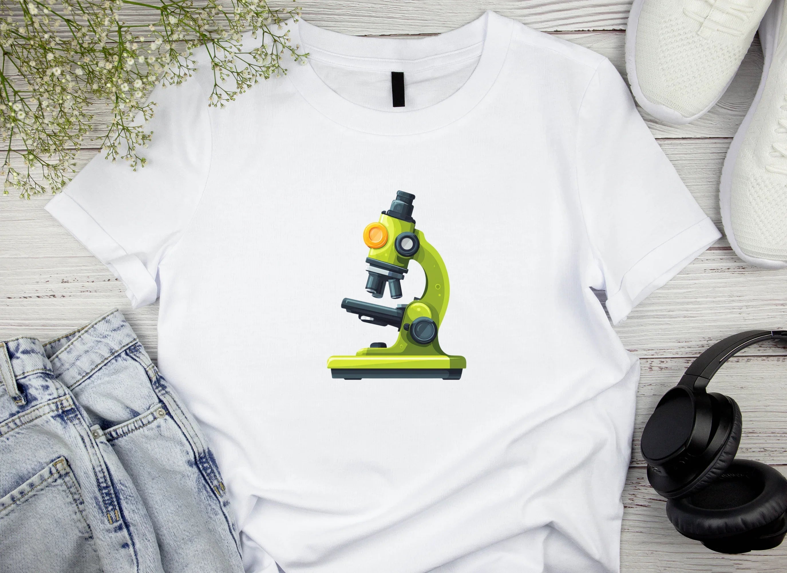 Cute Microscope Clipart Bundle - CraftNest - Digital Crafting and Art