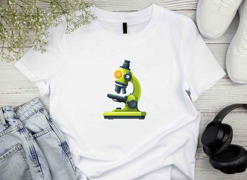 Cute Microscope Clipart Bundle - CraftNest - Digital Crafting and Art