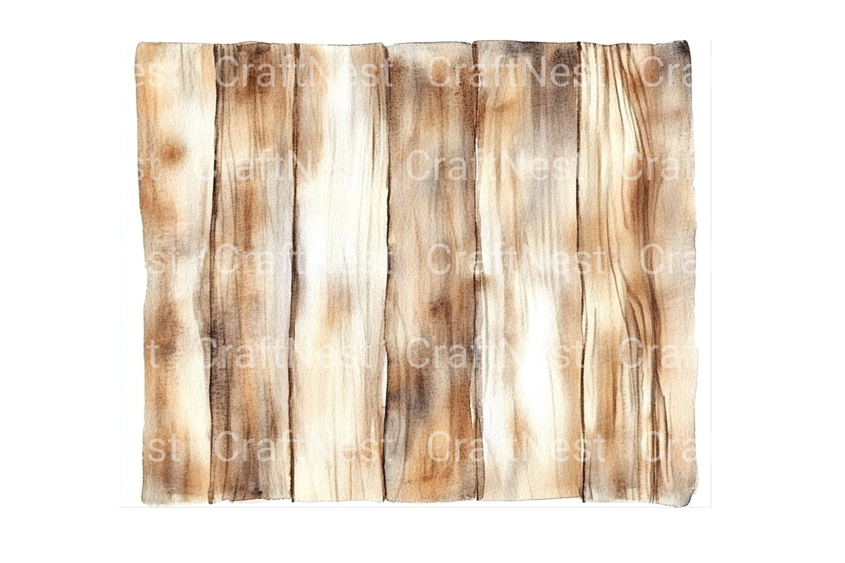 Wooden Plank Background Clipart Bundle