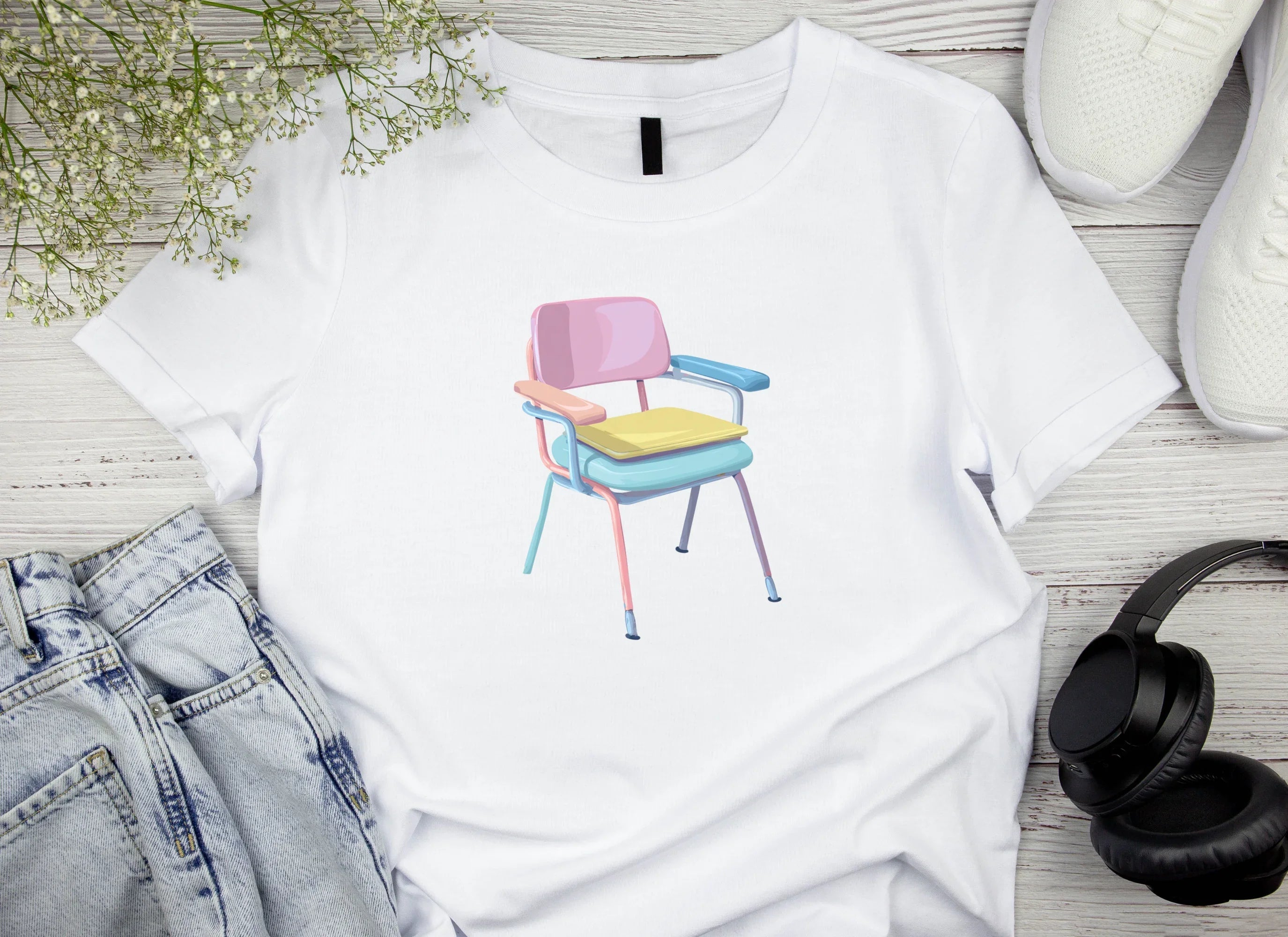 School Chair Clipart Bundle - CraftNest - Digital Crafting and Art