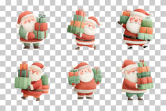 Santa Gift Clipart Bundle - CraftNest - Digital Crafting and Art