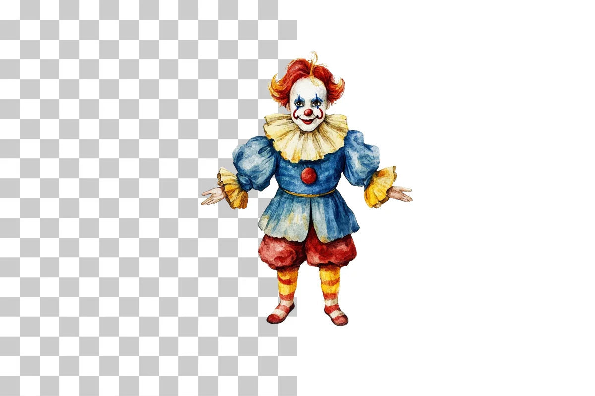 Circus Clown Performer Clipart Bundle - CraftNest - Digital Crafting and Art