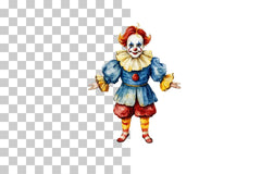 Circus Clown Performer Clipart Bundle - CraftNest - Digital Crafting and Art