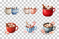 Cute Christmas Cup Clipart Bundle - CraftNest - Digital Crafting and Art
