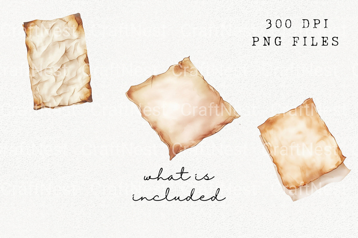 Aged Texture Designs Clipart Bundle