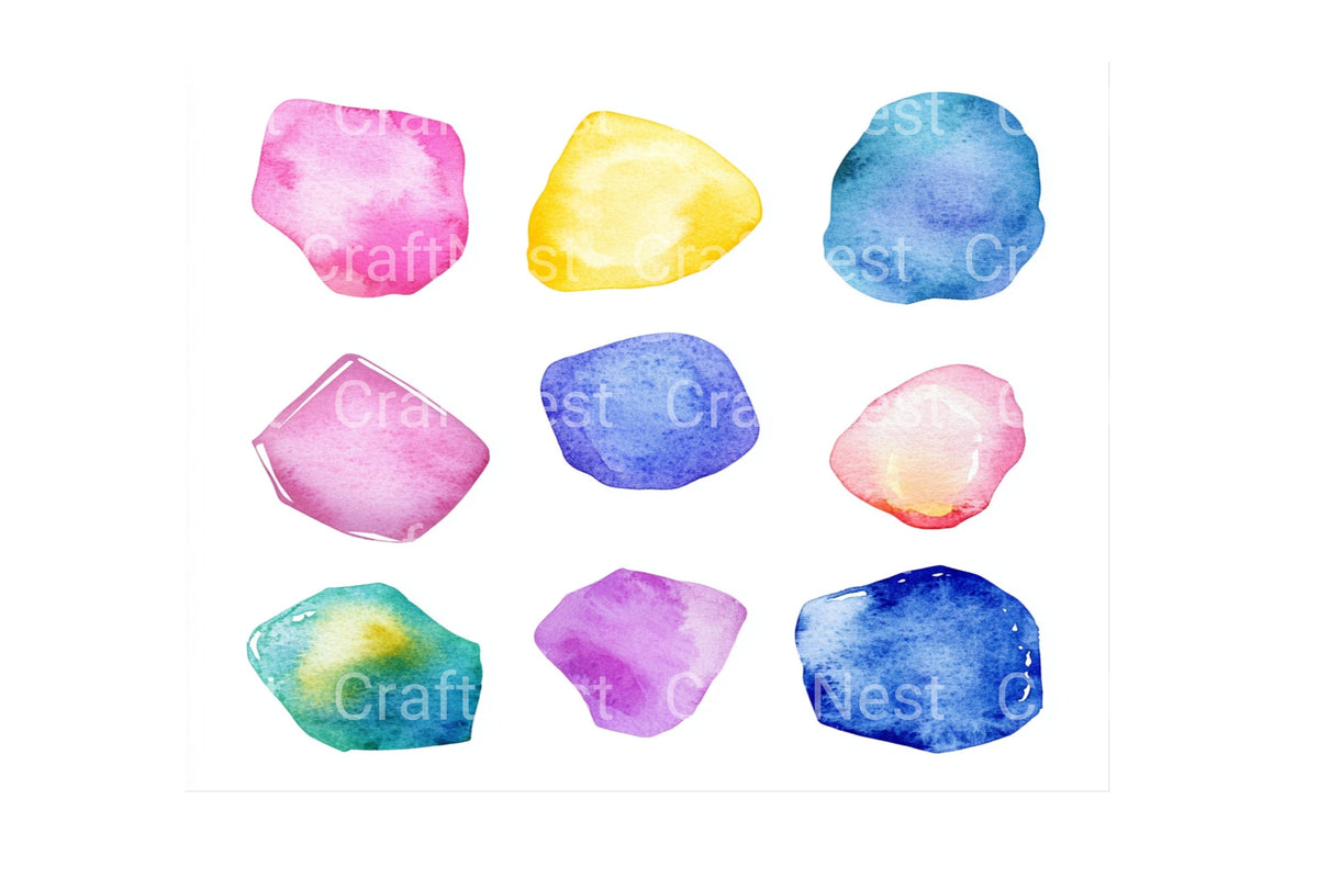 Geometric Shapes Clipart Bundle