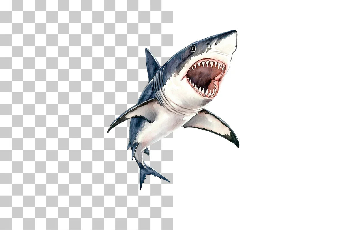 Shark Ocean Predator Clipart Bundle - CraftNest - Digital Crafting and Art