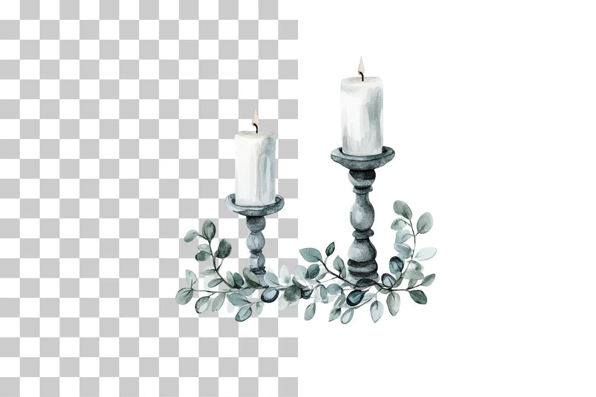 Candle Clipart Bundle Collection - CraftNest - Digital Crafting and Art