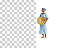African Woman Carrying Basket Clipart Bundle - CraftNest - Digital Crafting and Art