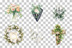 Elegant Wedding Clipart Bundle - CraftNest - Digital Crafting and Art