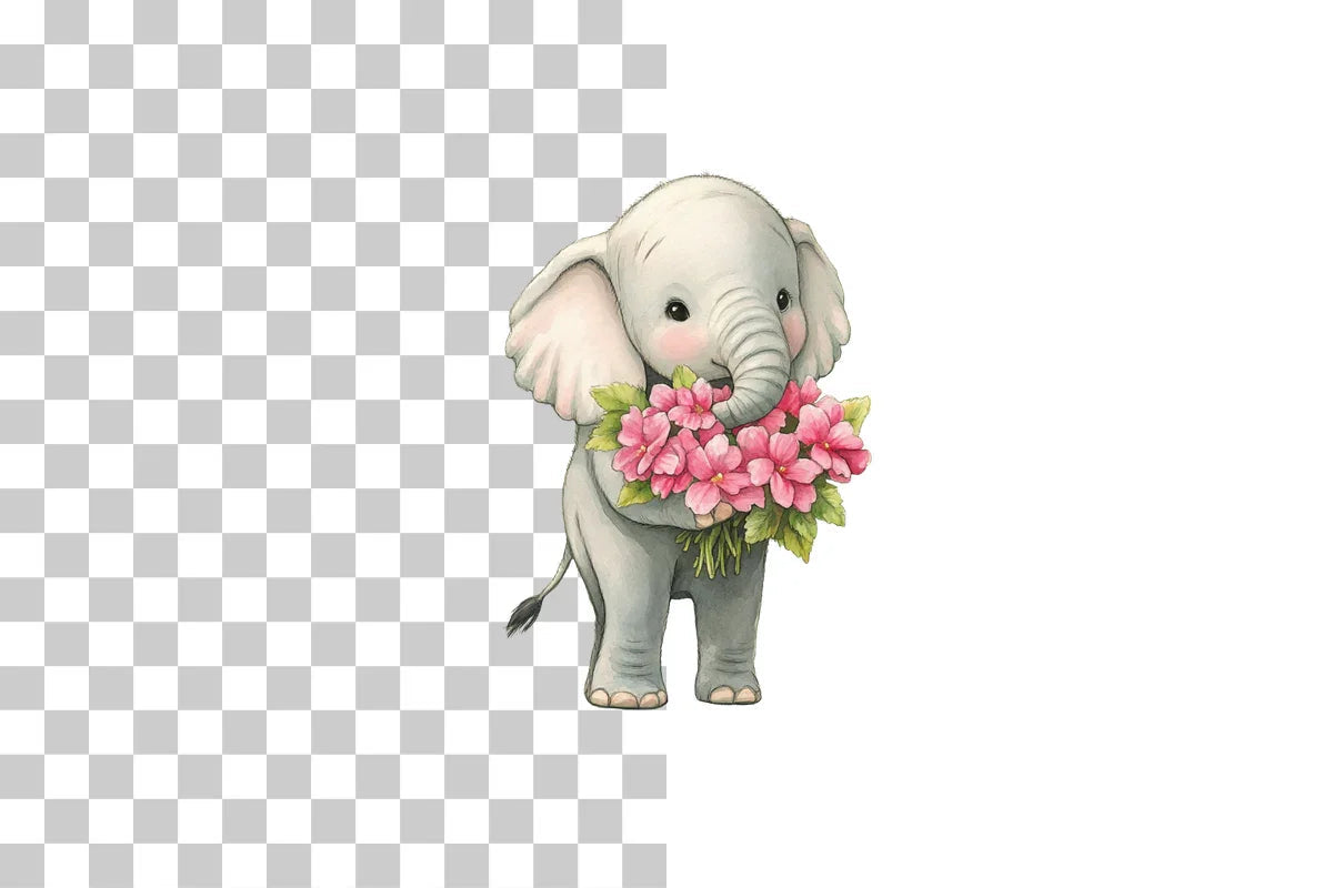 Adorable Animals & Love-Themed Clipart Bundle - CraftNest - Digital Crafting and Art