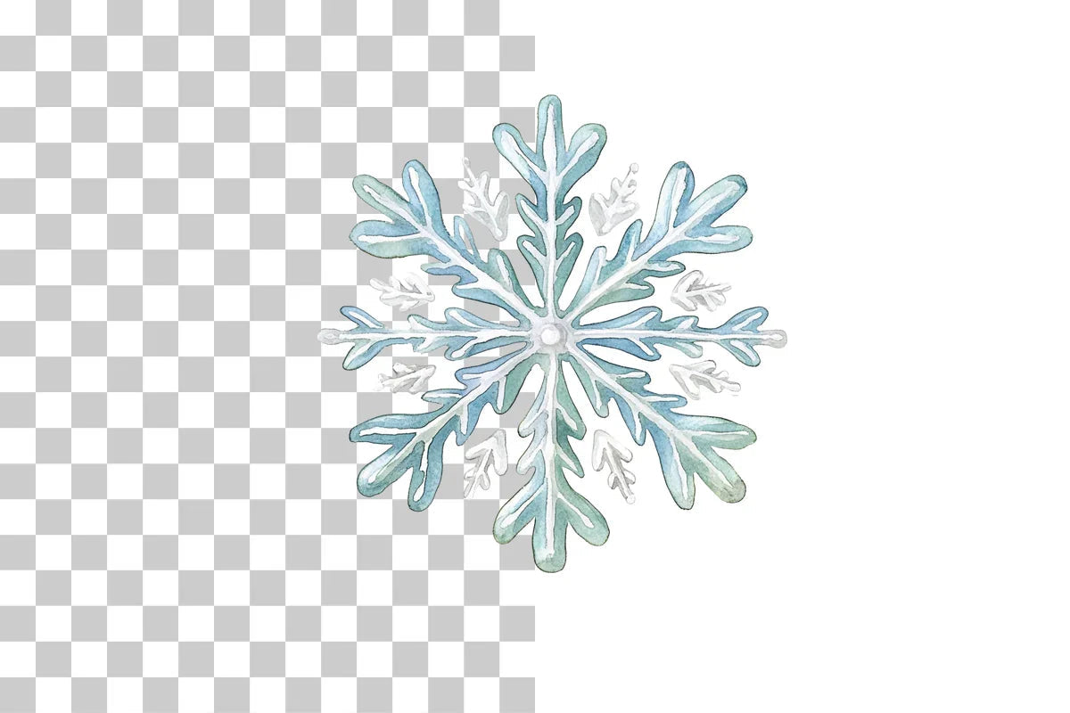 Winter Snowflake Design Clipart Bundle - CraftNest - Digital Crafting and Art