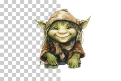 Friendly Fantasy Troll Clipart Bundle - CraftNest - Digital Crafting and Art