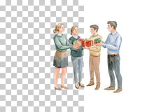 Workplace Holiday Gift Giving Clipart Bundle - CraftNest - Digital Crafting and Art