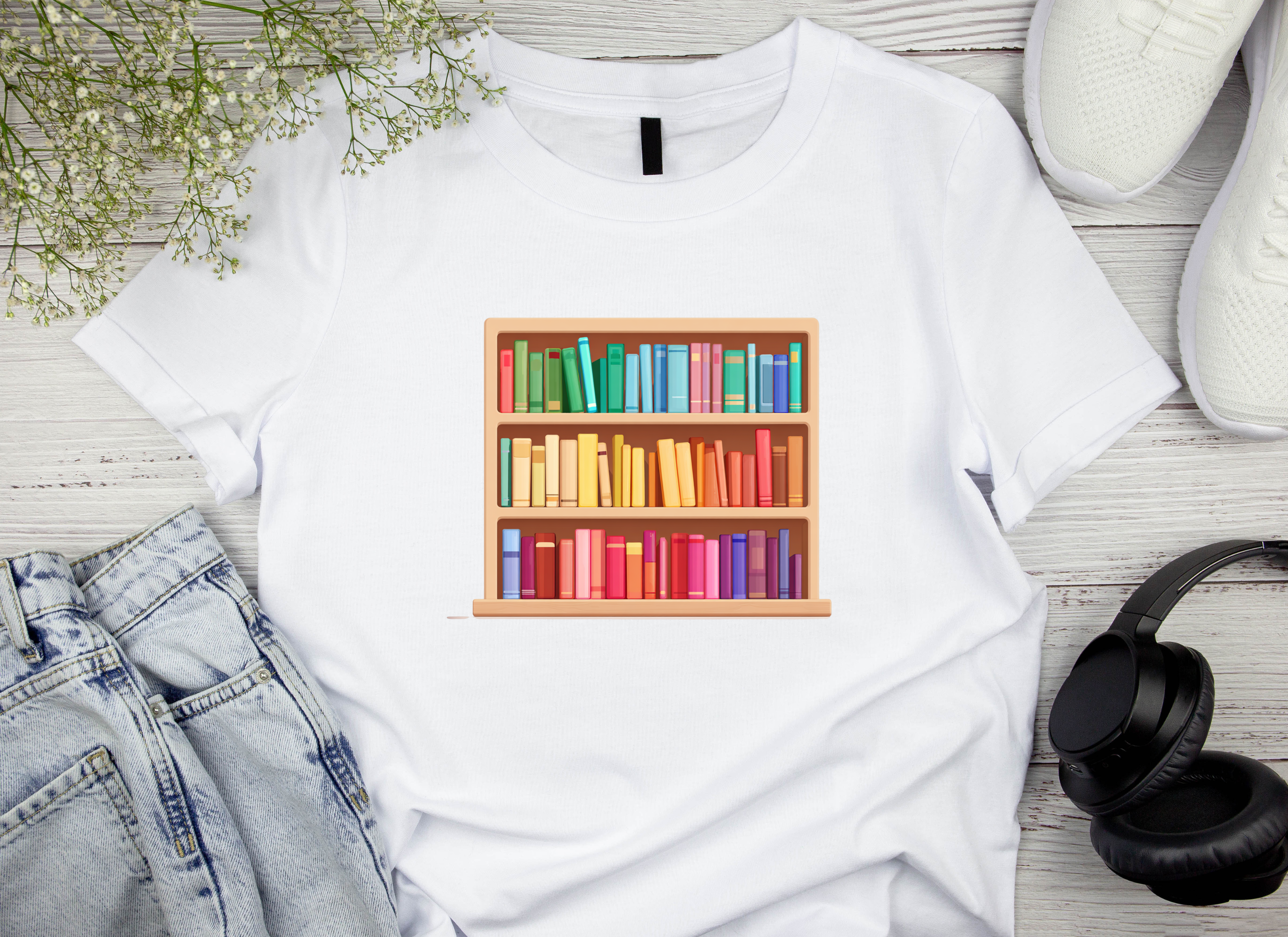 Bookself Clipart Bundle - 00707_Etb530