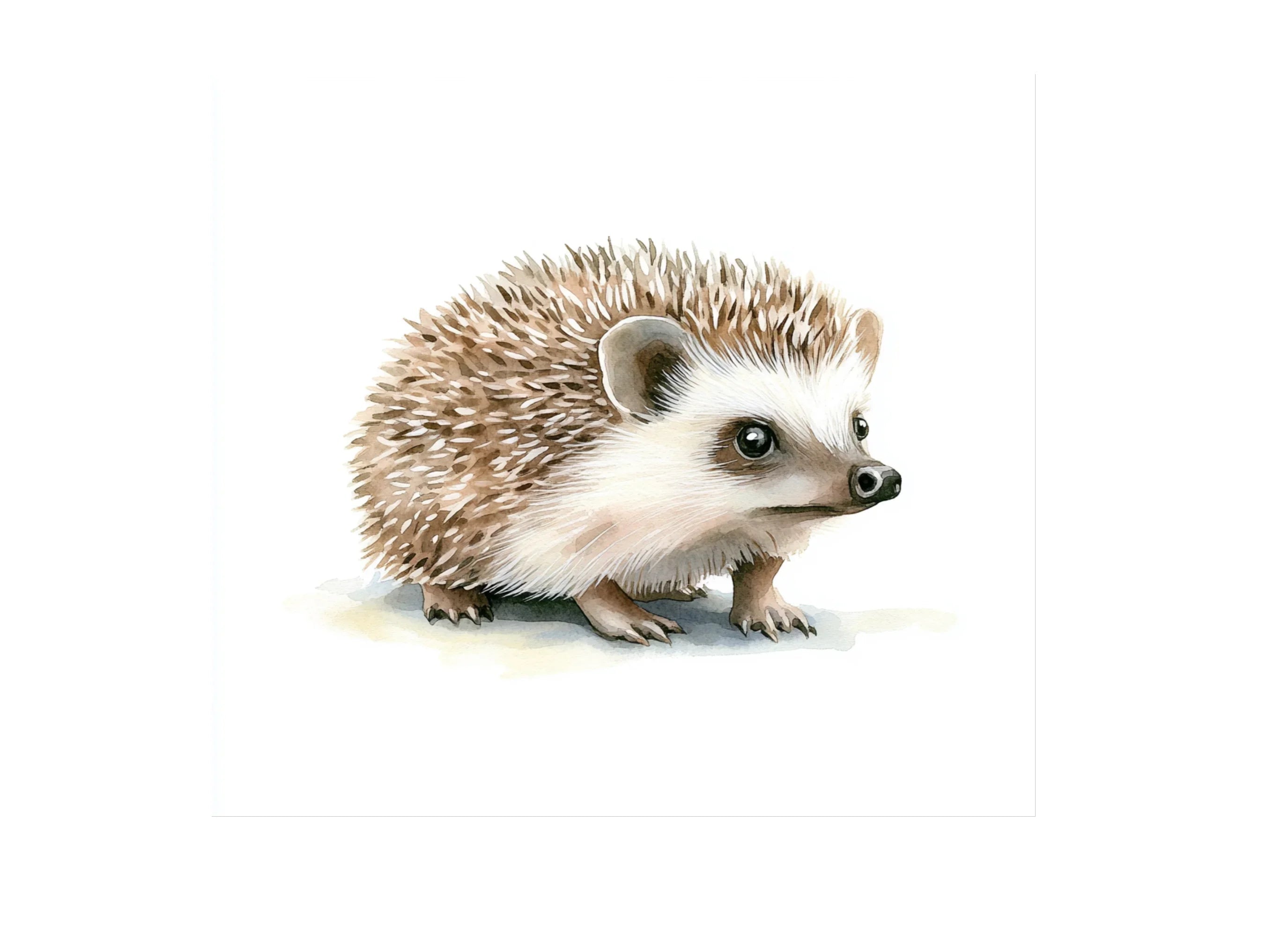 Adorable Hedgehog Clipart Bundle