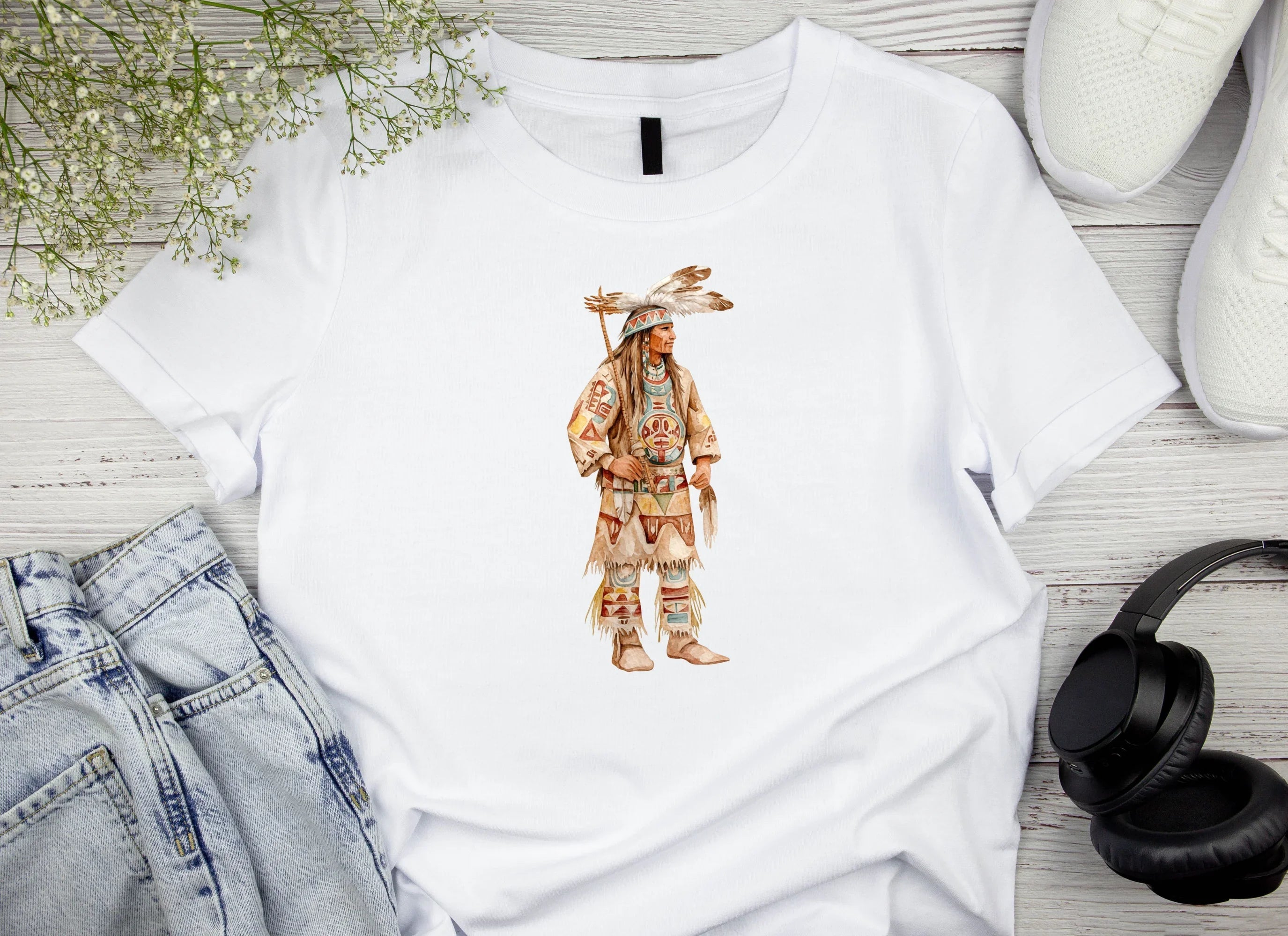 Native American Cultural Portraits Clipart Bundle - CraftNest - Digital Crafting and Art