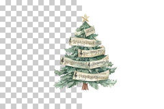 Musical Christmas Tree Concept Clipart Bundle - CraftNest - Digital Crafting and Art