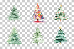 Christmas Tree Clipart Bundle - CraftNest - Digital Crafting and Art