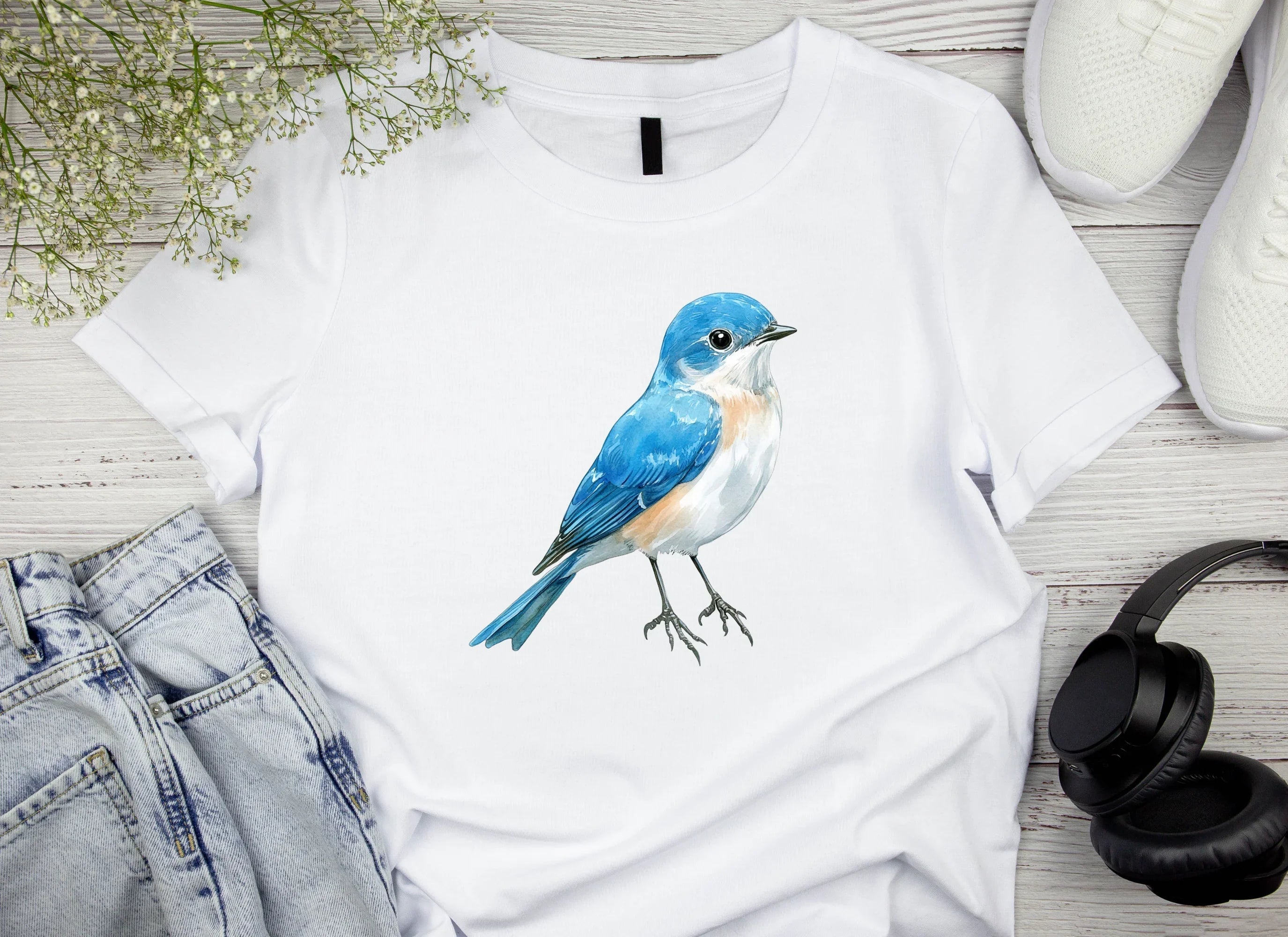 Bluebird Songbird Clipart Bundle - CraftNest - Digital Crafting and Art