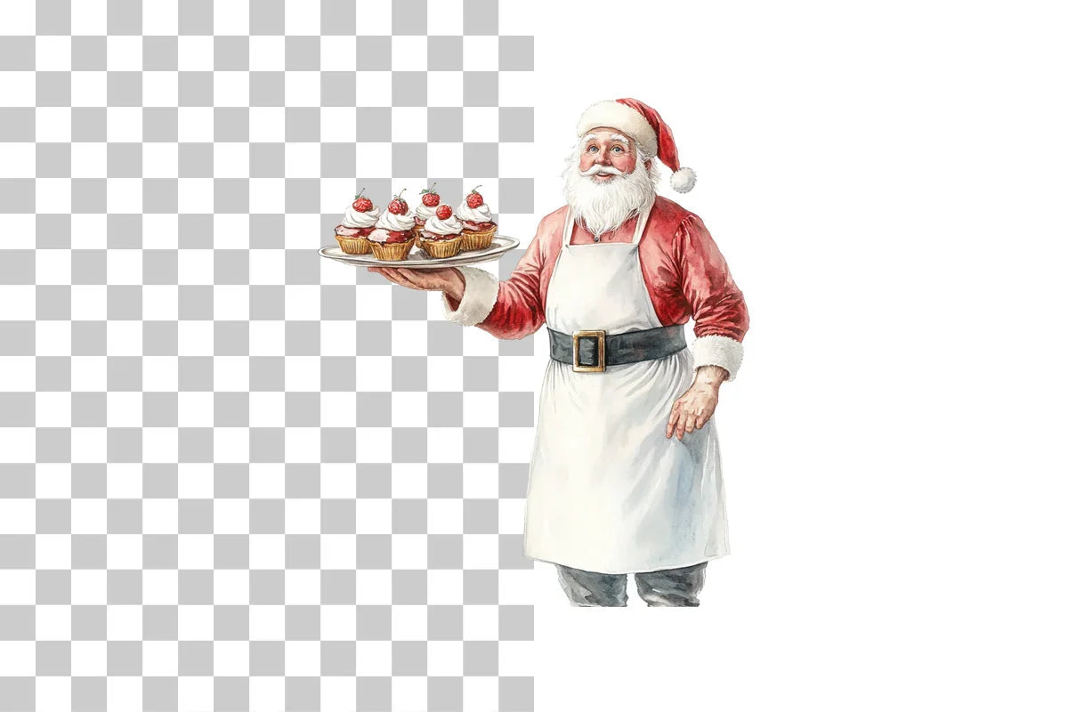 Festive Holiday Dinner Service Clipart Bundle - CraftNest - Digital Crafting and Art