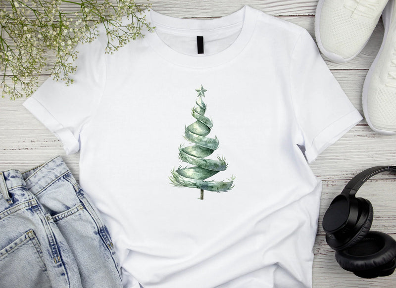 Spiral Christmas Tree Clipart Bundle - CraftNest - Digital Crafting and Art