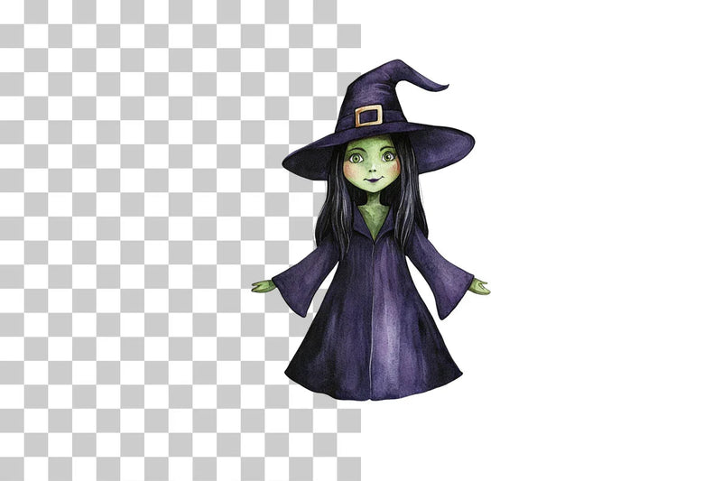 Wicked Halloween Witch Clipart Bundle - CraftNest - Digital Crafting and Art