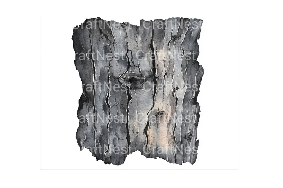 Burnt Wood Textures Clipart Bundle