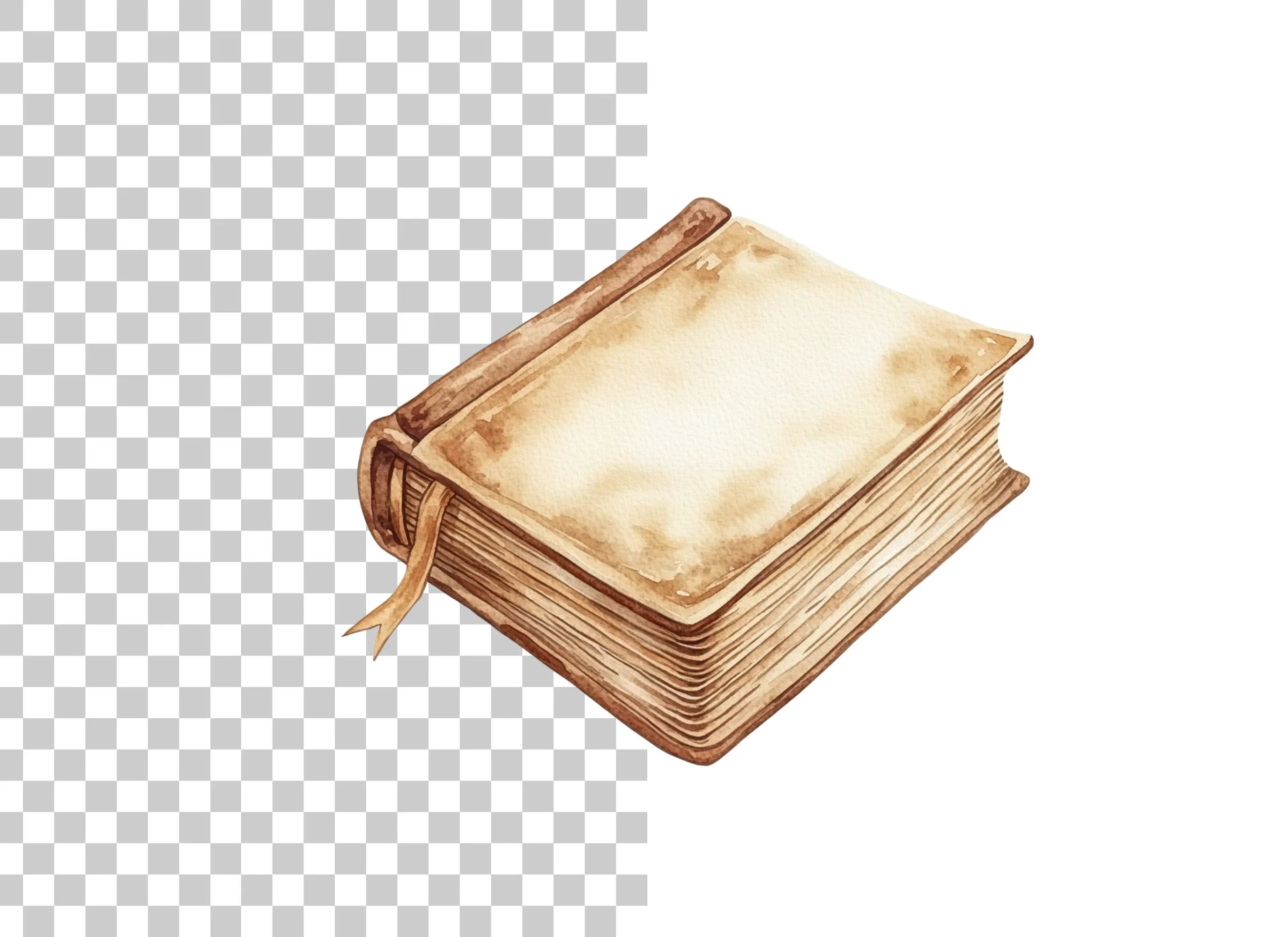 Aged Book Clipart Bundle