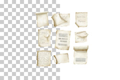 Vintage Paper Collection Clipart Bundle - CraftNest - Digital Crafting and Art