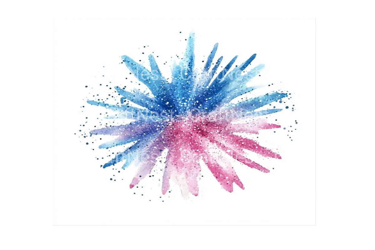 Explosion Glitter Clipart Bundle