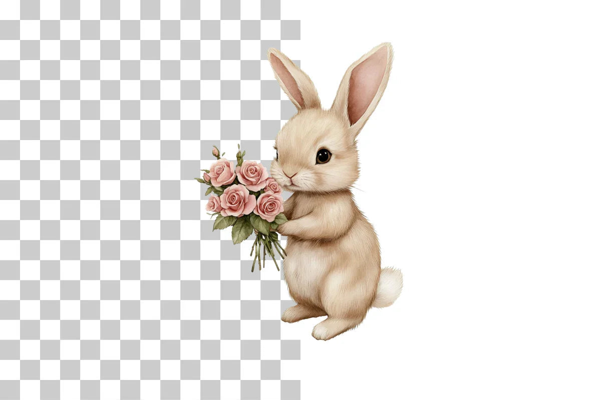 Charming Animals and Floral Elements Clipart Bundle - CraftNest - Digital Crafting and Art