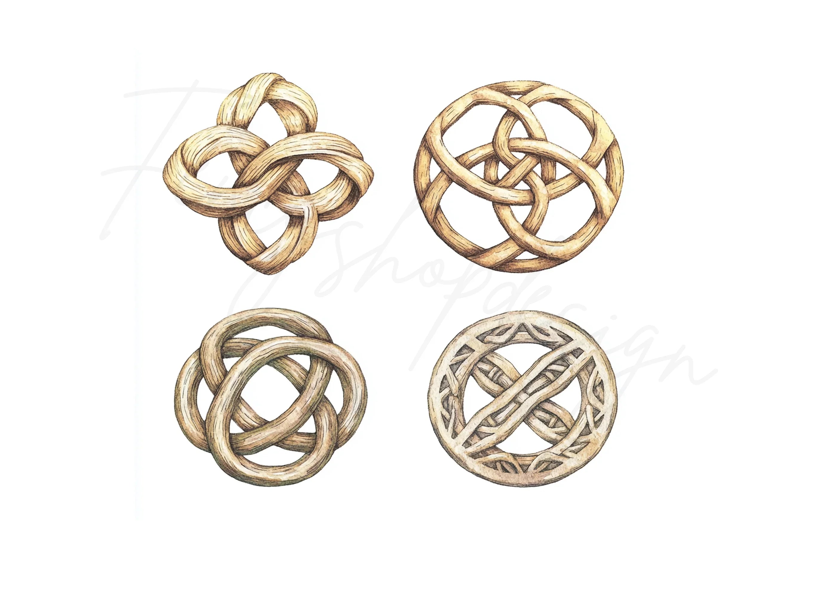 Celtic Knots Clipart Bundle