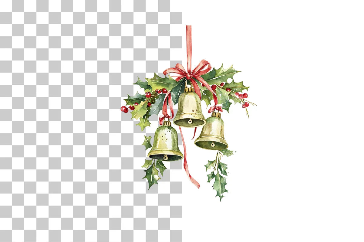 Christmas Bell Clipart Bundle - CraftNest - Digital Crafting and Art