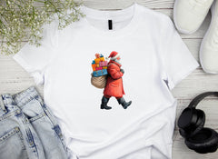 Santa Claus with Gifts Clipart Bundle - CraftNest - Digital Crafting and Art