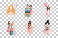 Fairy Birthday Party Clipart Bundle - CraftNest - Digital Crafting and Art