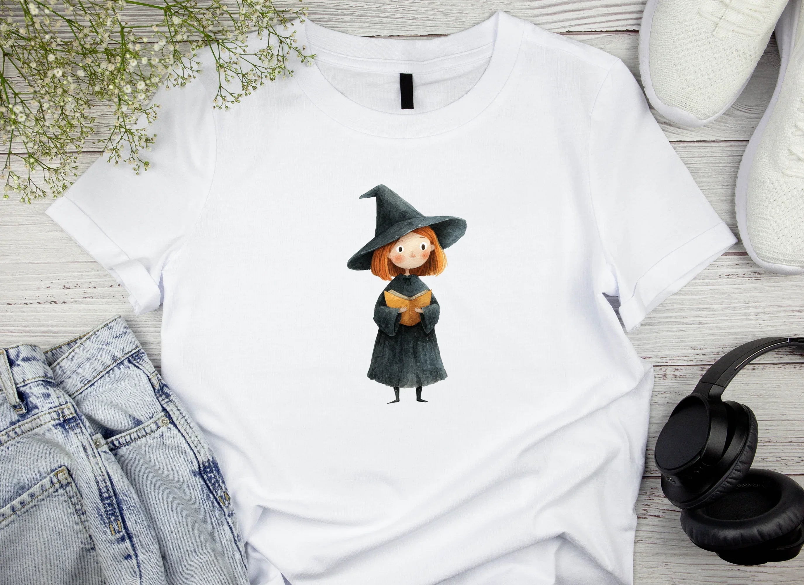 Witch Reading Book Clipart Bundle - CraftNest - Digital Crafting and Art